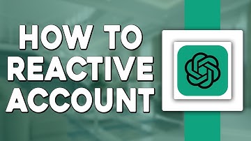 How To Reactivate ChatGPT Account (Quick and Easy)