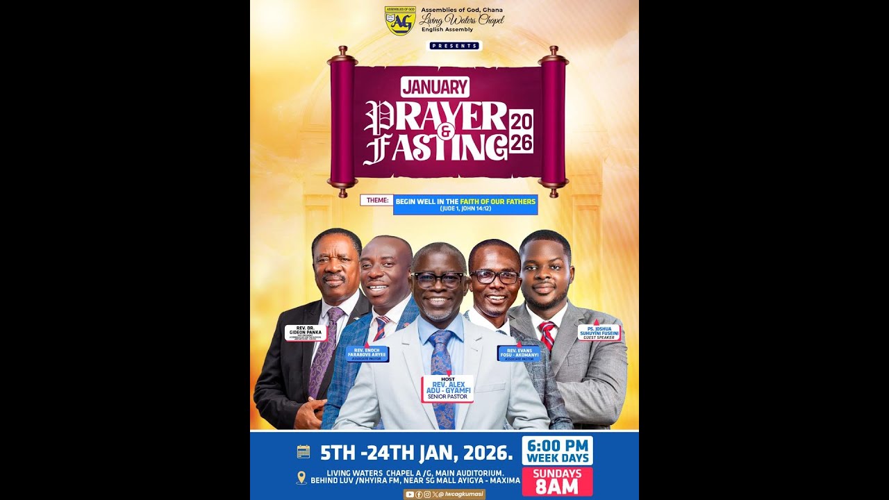 JANUARY PRAYER AND FASTING || DAY 3  || 7TH JAN, 2026 ||