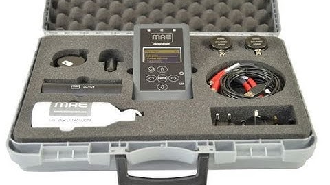 Ultrasonic Pulse Velocity Tester #UPV #MAEMake #cronosonic #ndt #EMCInstruments