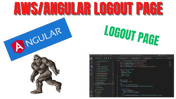 Angular Logout Page Clears Cognito Tokens