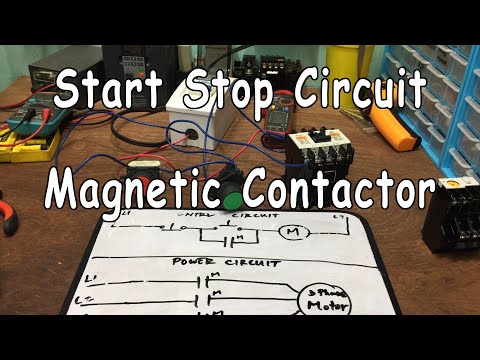 start-stop-circuit-at-magnetic-contactor-(tagalog)