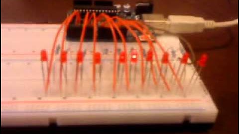 Arduino 筆記 -- Lab5 LED Bar Graph