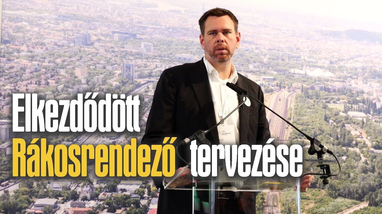 ÚJABB LÉPÉSEK RÁKOSRENDEZŐ VÉGLEGES TERVÉHEZ