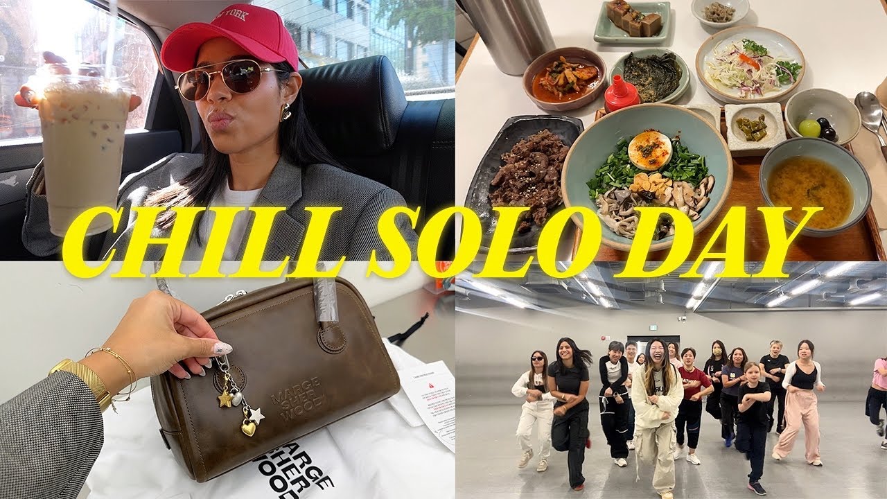 solo trip - a day with me in Seoul (dance class, shopping in Seongsu ...