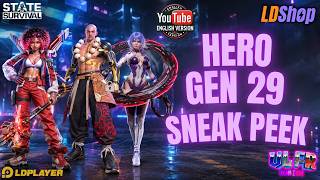 State Of Survival: Sneak Peek Hero Gen 29 