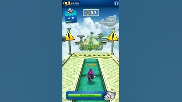 Sonic Dash - New Character Espio Unlocked - Android Gameplay 2021 #shorts