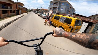 RIDING BMX IN LAGOS NIGERIA!