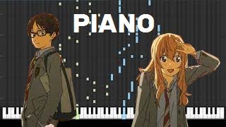 7!! - Orange [Shigatsu wa Kimi no Uso ED 2] | PIANO   SHEET NHẠC