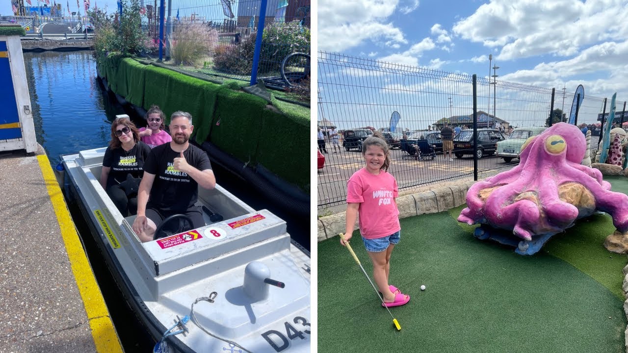 Skegness Summer Stroll 2025! Seafront Fun, Boats, Golf & Great Food