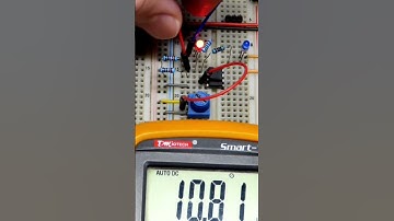 Parallel Resistor For More Current 12V to 14V6 LM358 Non Inv Comparator Circuit #electronics #howto