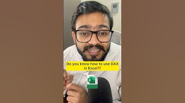 How to use DAX in Excel | Excel Amazing Trick #excel #exceltips #shorts