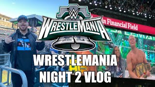 WM WEEK DAY 3 WRESTLEMANIA NIGHT 2 | TKO Vlog 58