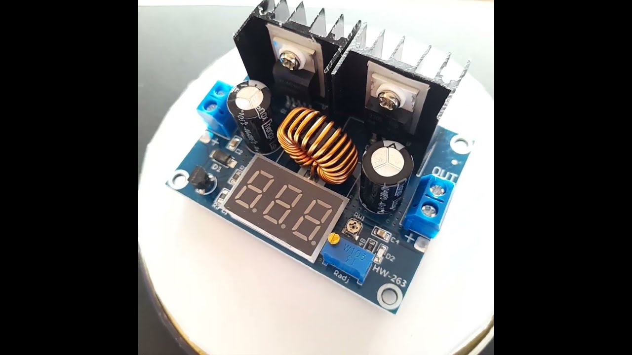 XL4016 8A Buck Converter DC CV 200W Voltage MeterInput DC7V 32V Output 0 8 28V