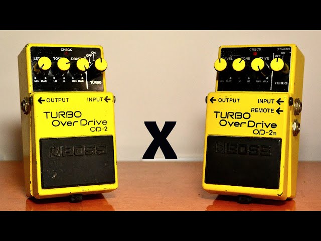 BOSS Turbo Overdrive OD-2R