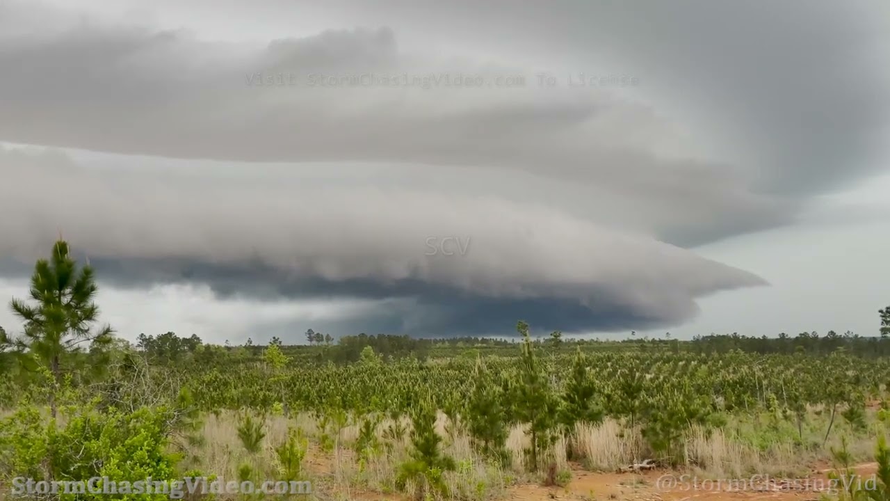 Monroeville, AL Tornadic Supercell - 4/16/2022
