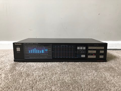Technics SH-Z900 Stereo Graphic Equalizer EQ - YouTube