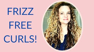 5 Tips for Frizz Free Curls/How to Reduce Frizz for Curly Hair/No More Frizzy Curls!