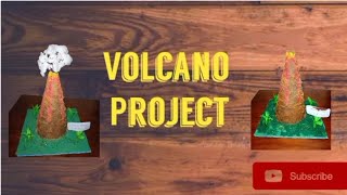 Volcano project. easy to make at home (@Hooria7 )