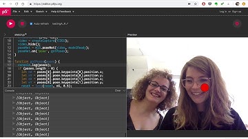 PlayTest using P5.js and PoseNet