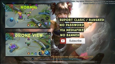 DRONE VIEW TERBARU MOBILE LEGENDS PATCH WAN WAN VERSI 1.4.28 TERBARU UPDATE!!!