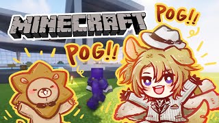 【MINECRAFT】DEEZNEY IS BACK IN BUSINESS TO CRUSH POMURAI😠【NIJISANJI EN | Luca Kaneshiro】