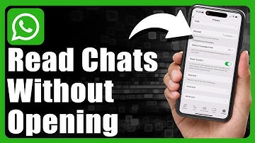 Hoe je berichten kunt lezen zonder WhatsApp te openen