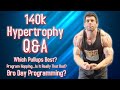 140k hypertrophy qa wrong about volume bench press plateaus best rep speed