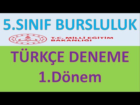 5 .SINIF BURSLULUK