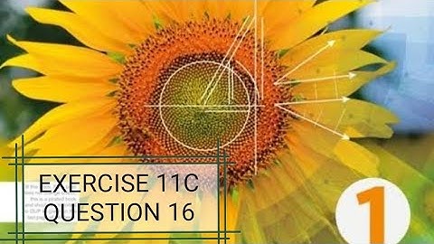 POLYGONS | Olevel maths D1 7th edition | EXERCISE 11C | Q16