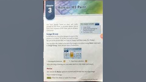 AIA Class_4 computer Ch 3 More on M.S Paint.