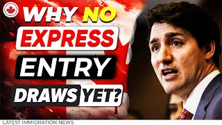 WHY No Express Entry Draws Yet? Canada immigration News