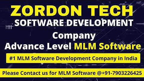 🔥🔥Advance MLM Software PRO🔥🔥 ||  Call @ +91-7903226425 🔥|| ZorDon Tech Software Company || Hyderabad
