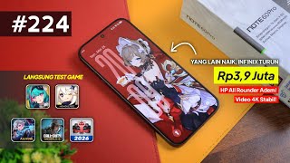 HP INI TURUN HARGA! - Unboxing INFINIX NOTE 60 PRO + Gaming Test 5 Game Berat