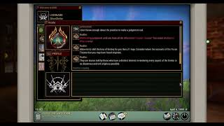 Warframe The Old Peace: Roathe asking the Drifter how much they recall of the Empire - Zariman/feel