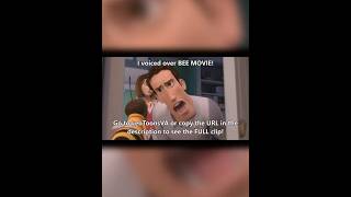 I Voiced Over the BEE MOVIE!? #beemovie #dreamworks #voiceover