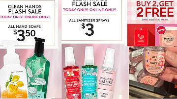 BATH AND BODY WORKS FLASH SALES NEW CANDLES ONLINE + MORE OH YOU THOUGHT THIS WAS OVER !