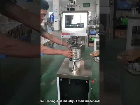 سكارة العلب المعدنية نصف أتوماتيك صيني جديد