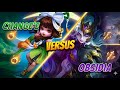 Change'e 🌙 VS Obsidia 🌖 🔥Who’s gonna WIN ⁉️#mobilelegends #moba 