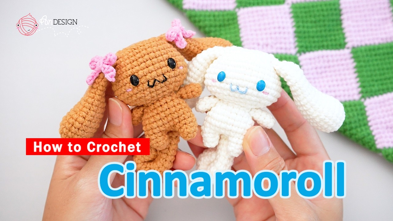 FREE Pattern on my Raverly! Crochet Your Own Cinnamoroll | Kawaii Sanrio Crochet Tutorial
