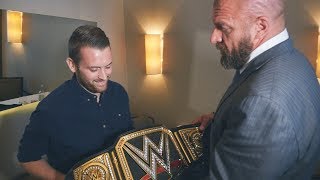 Triple H visits London police officer wounded in London Bridge attack