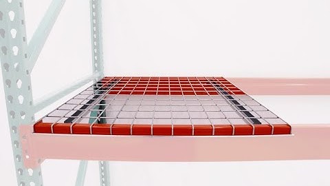 wire mesh decking for pallet racking and heavy duty racking factory in China