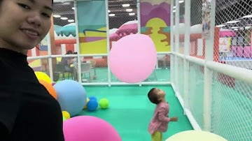 Everly and Reche @ Indoor Playground 
