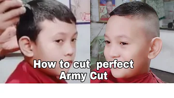 Paano mag gupit Ng Army Cut,Haircut Tutorial,Army Cut zero,