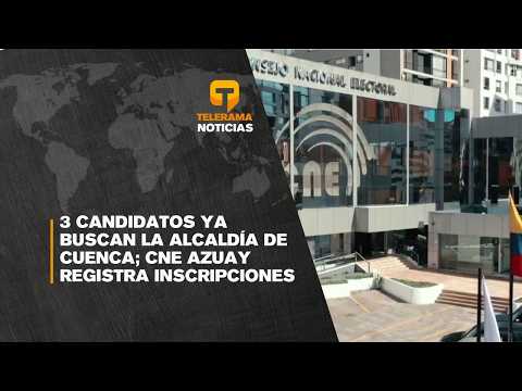 3 candidatos ya buscan la alcaldía de Cuenca; CNE Azuay registra inscripciones