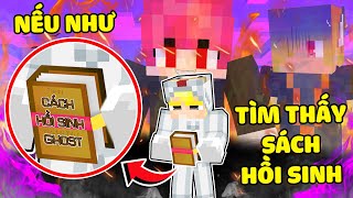 NẾU NHƯ TÔ GÀ TÌM THẤY ĐƯỢC SÁCH HỒI SINH CỦA JACK TRONG MINECRAFT*SINH TỐ NẾU NHƯ ⚔️😨 📙