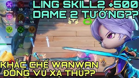 MLBB | HOT MAGIC CHESS LING SKILL2? KARINA CHIÊM SÁT THỦ KHẮC CHẾ WANWAN BAY KHÔNG CHẠM ĐẤT | KKWaze