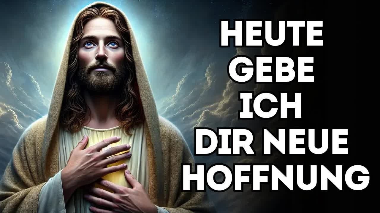 Heute werde ich deinen Schmerz heilen und dir Hoffnung geben