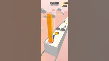 Brick builder-Gameplay all levels walkthrough Android, iOS #fungame #Shorts