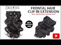 Frontal hair clip in extension 100% Virgin Remy Human Hair