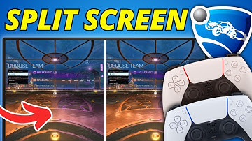 How To Play Split Screen On Rocket League PS5/PS4 & Xbox